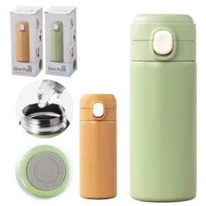 36741ワンプッシュ　真空保冷温ボトル