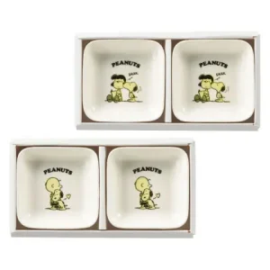 36842 スヌーピー 角皿2枚セット