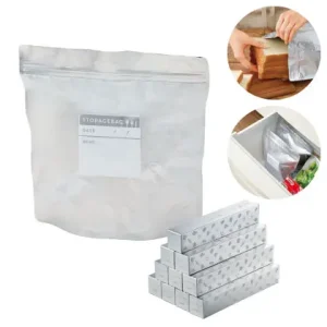 36999 おいしく保存！アルミジッパーバッグ3枚組